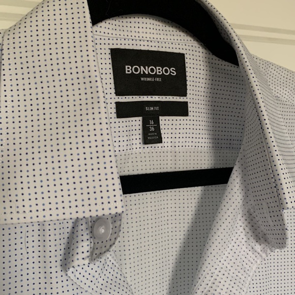 Bonobos 100% Cotton Slim Fit Dress Shirt - Picture 2 of 5